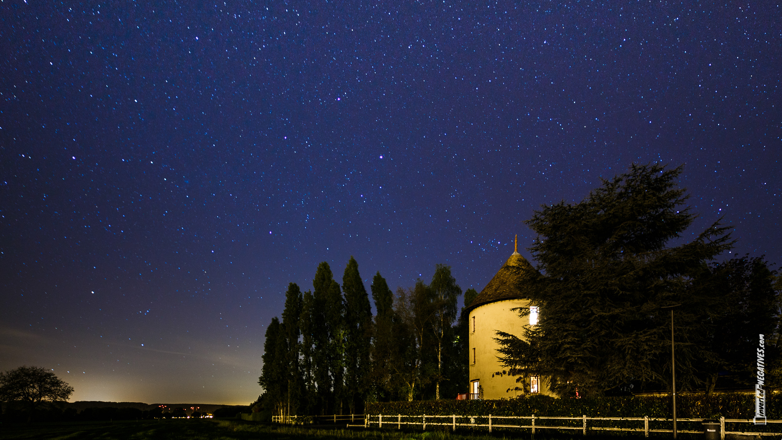 Nacht über der Mühle